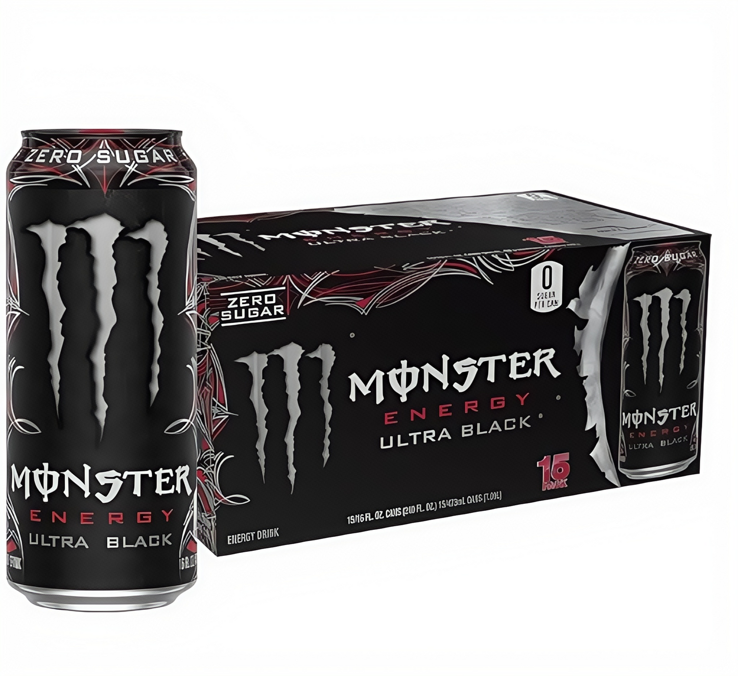 Zero-Sugar Energy Drink 15pk (16oz, 0 Cal)