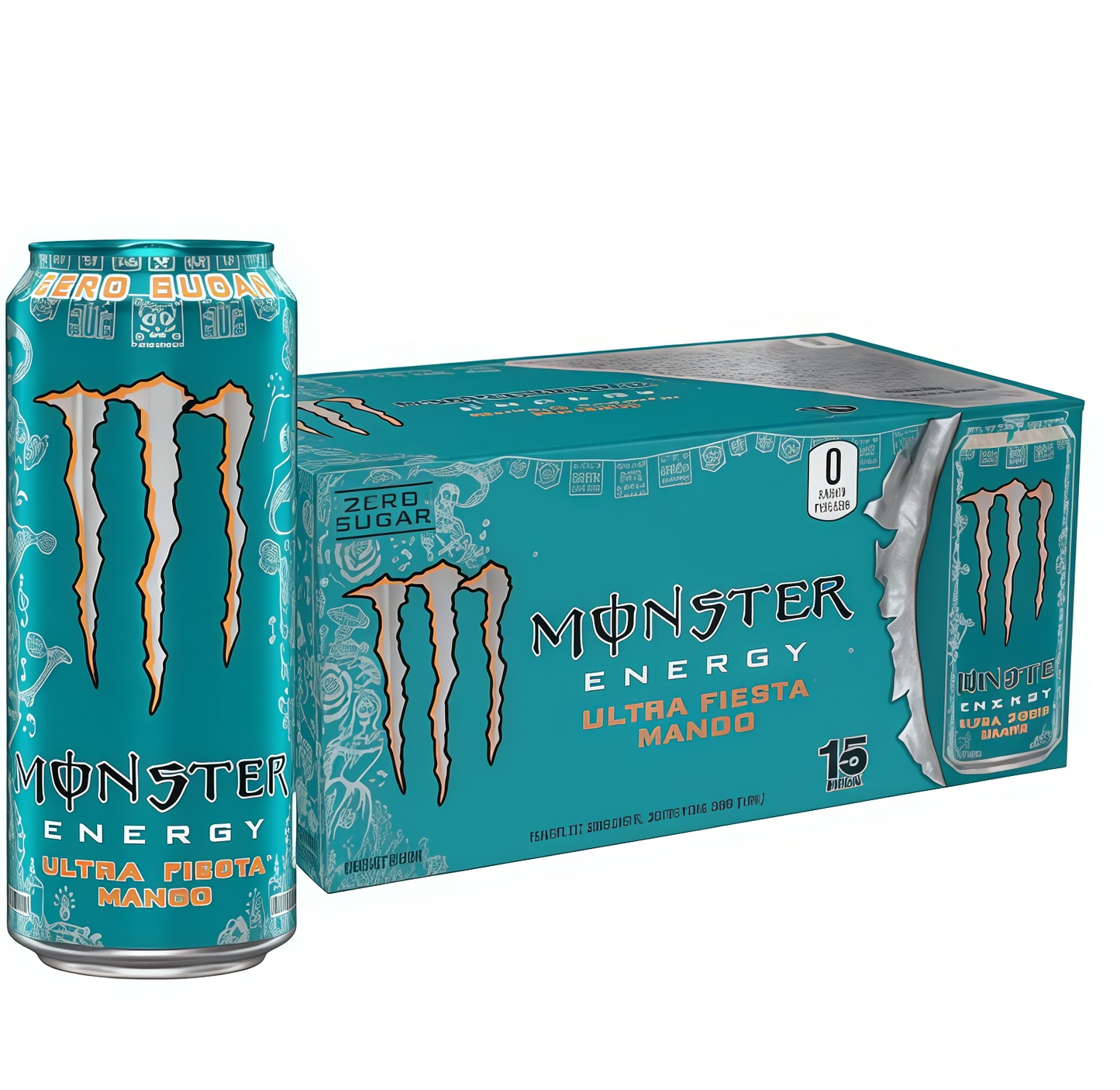 Zero-Sugar Energy Drink 15pk (16oz, 0 Cal)