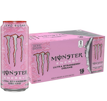 Zero-Sugar Energy Drink 15pk (16oz, 0 Cal)